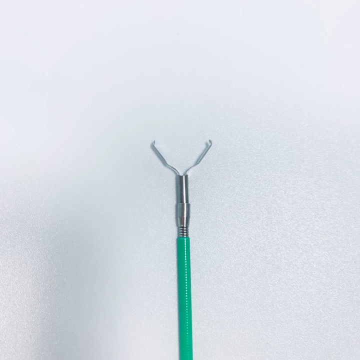 Grampo Hemostatic 15mm de aço inoxidável 2350mm Repositionable Hemoclip endoscópico do endoscópio